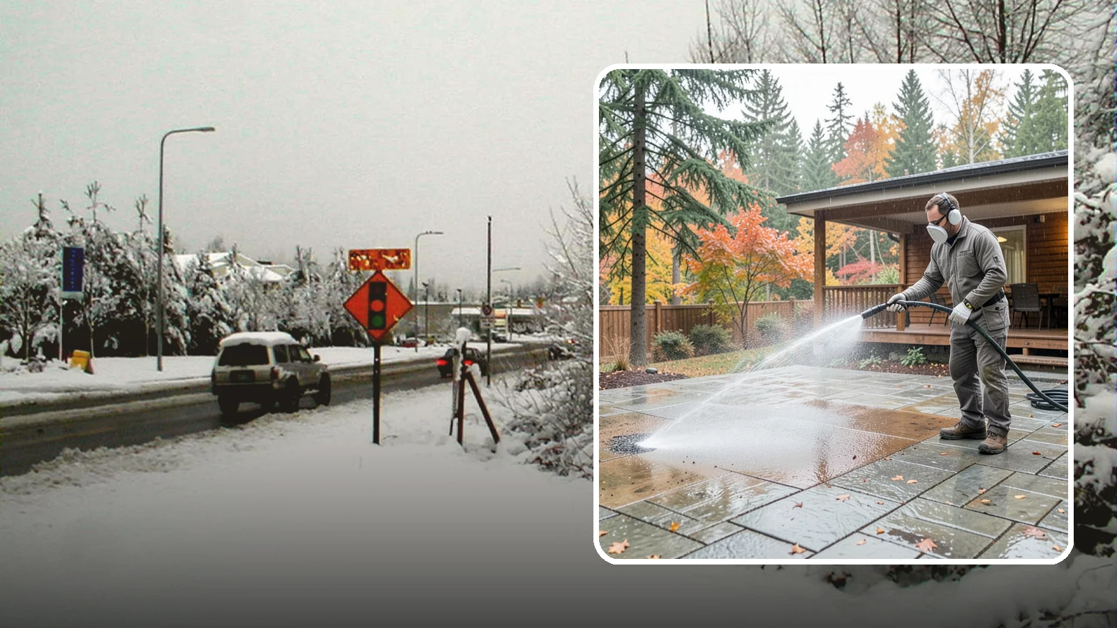 Patio Cover Cleaning in Newcastle, King County, WA - We wash patio covers top and bottom to remove needle debris, moss, and the drip stains that shade structures collect.