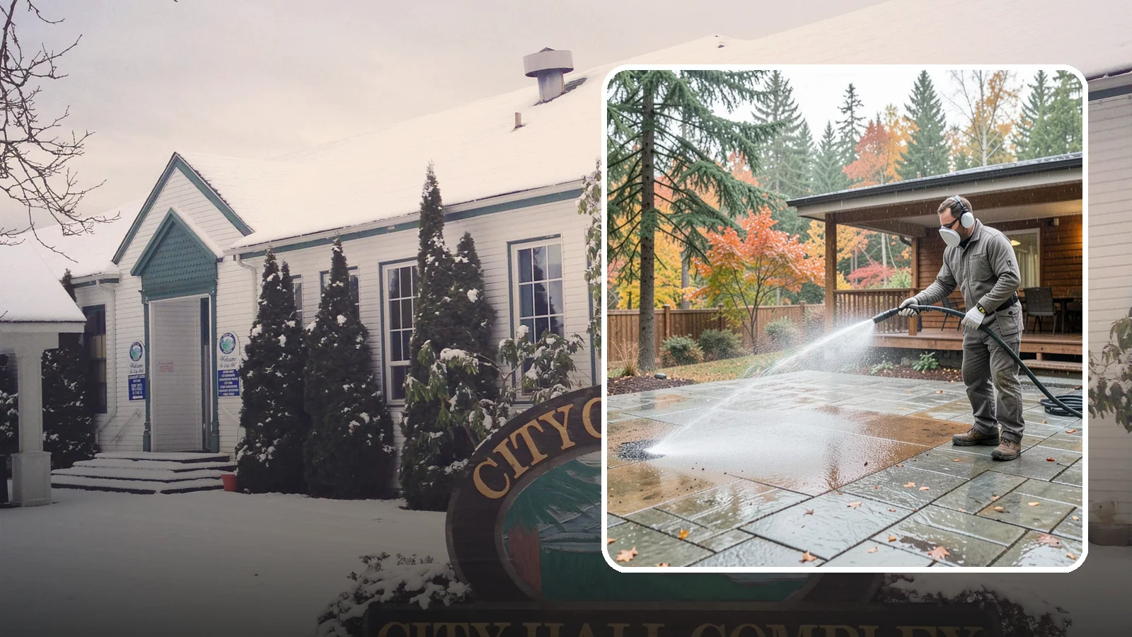 Patio Cover Cleaning in Pacific, King County, WA - We wash patio covers top and bottom to remove needle debris, moss, and the drip stains that shade structures collect.