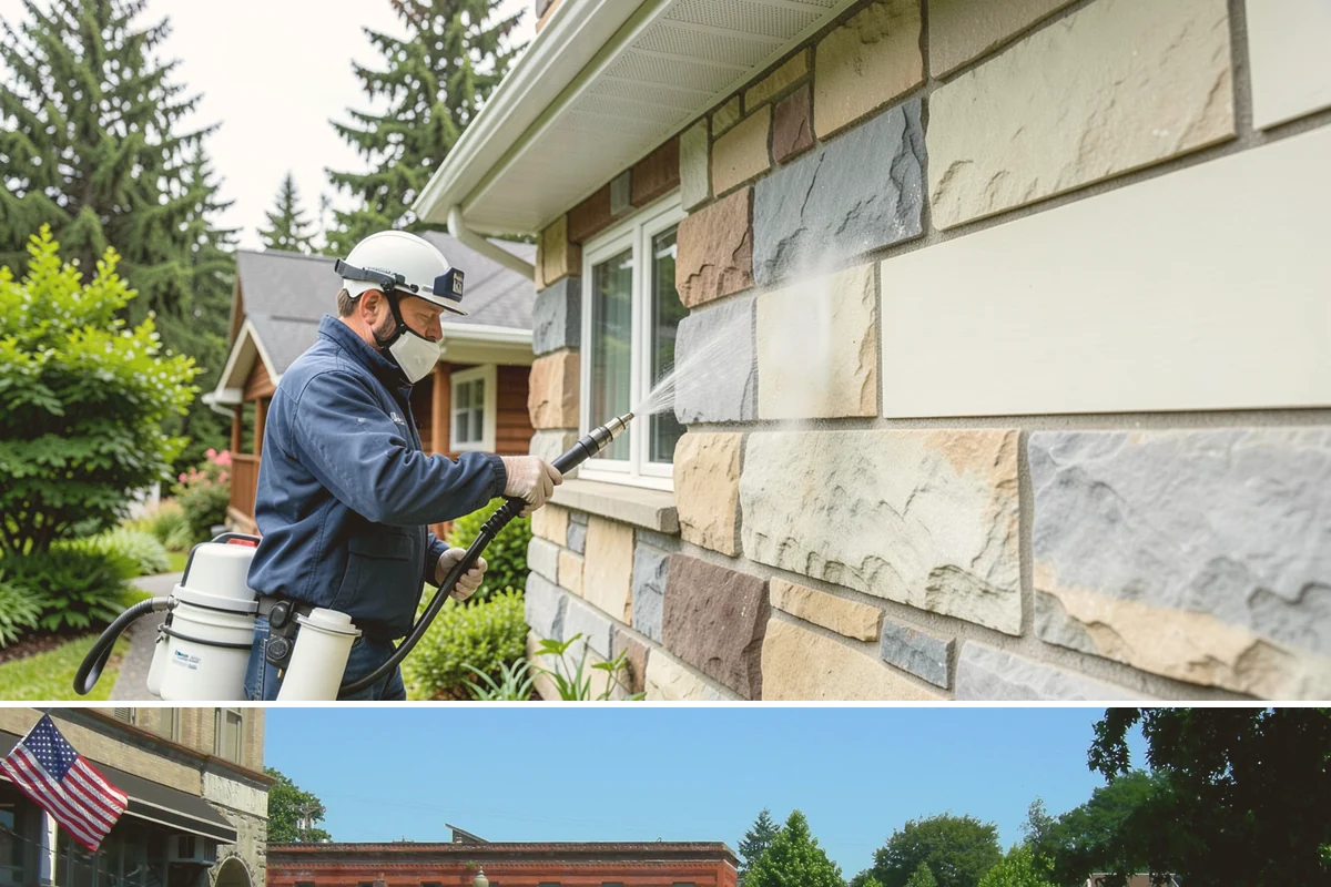 Patio Cover Cleaning in Snohomish, Snohomish County, WA - Late spring cleaning clears winter debris and readies the patio cover for the outdoor entertaining season.