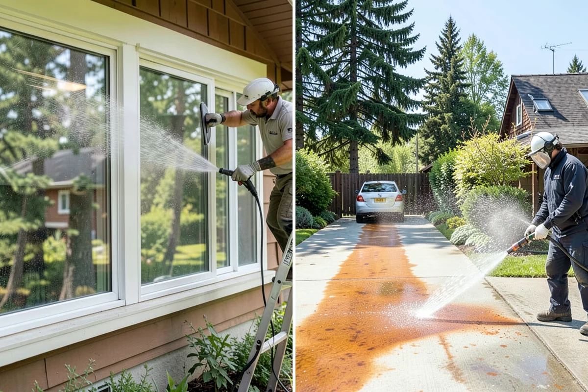 Patio Furniture Cleaning in Arlington, Snohomish County, WA - Inspect each piece and sort by frame material and finish