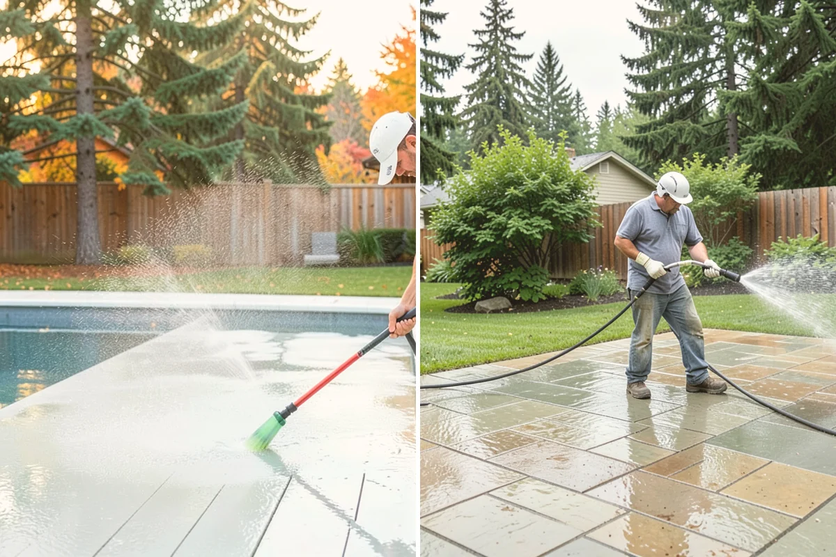 Patio Furniture Cleaning in Bothell, King County, WA - Inspect each piece and sort by frame material and finish