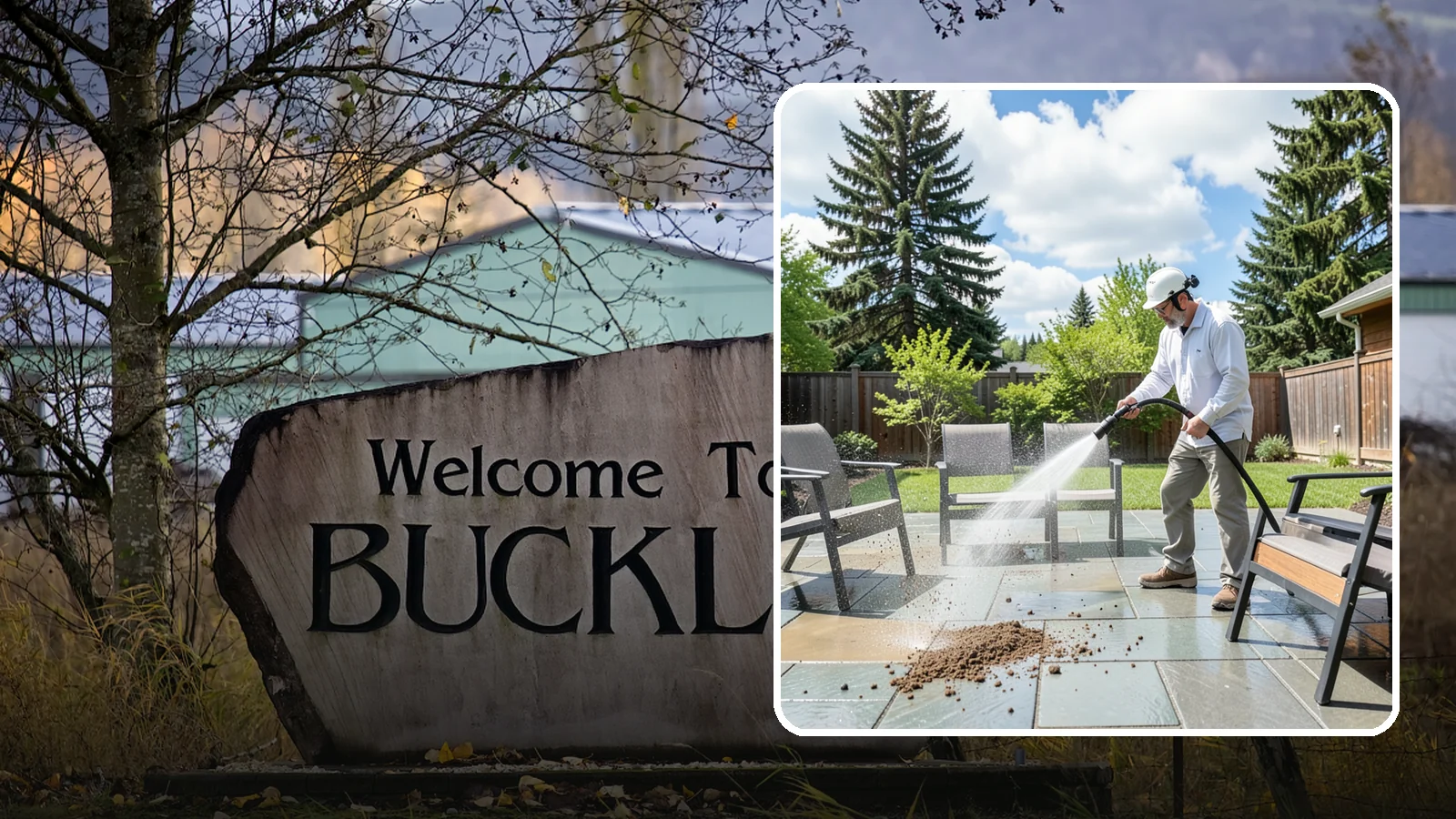 Patio Furniture Cleaning in Buckley, Pierce County, WA - We deep-clean aluminum, wrought iron, teak, and resin patio sets so your Washington backyard is ready the moment the clouds break.