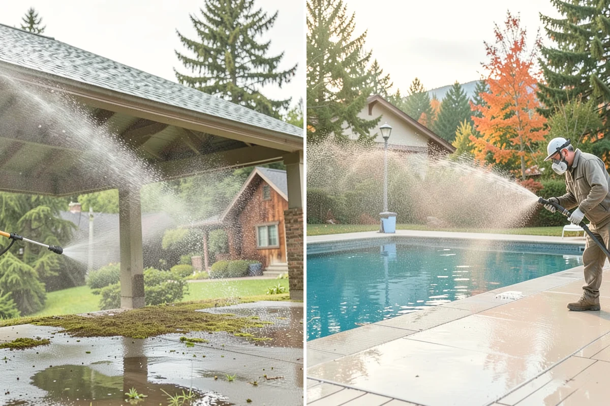 Patio Furniture Cleaning in Carnation, King County, WA - Inspect each piece and sort by frame material and finish