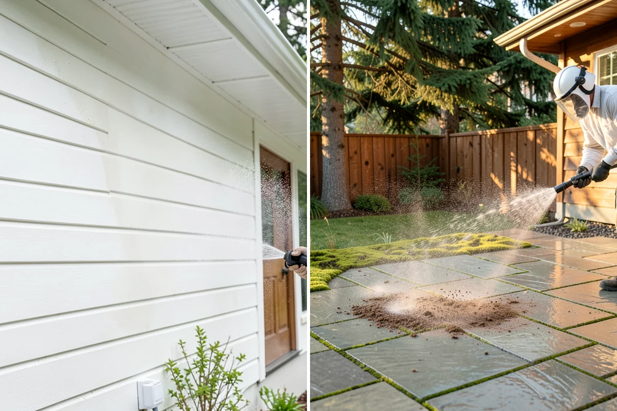 Patio Furniture Cleaning in Concrete, Skagit County, WA - Inspect each piece and sort by frame material and finish