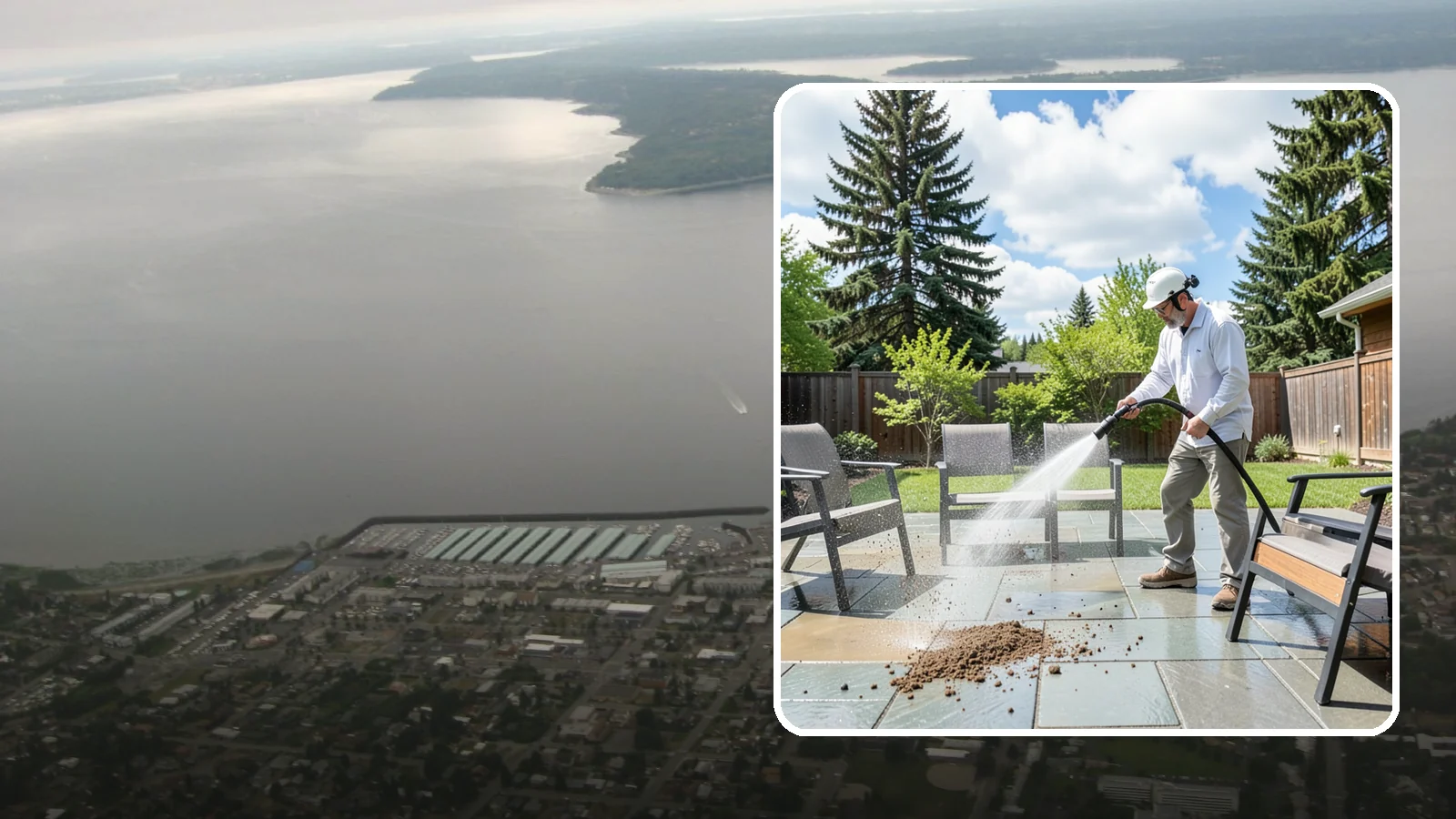 Patio Furniture Cleaning in Des Moines, King County, WA - We deep-clean aluminum, wrought iron, teak, and resin patio sets so your Washington backyard is ready the moment the clouds break.