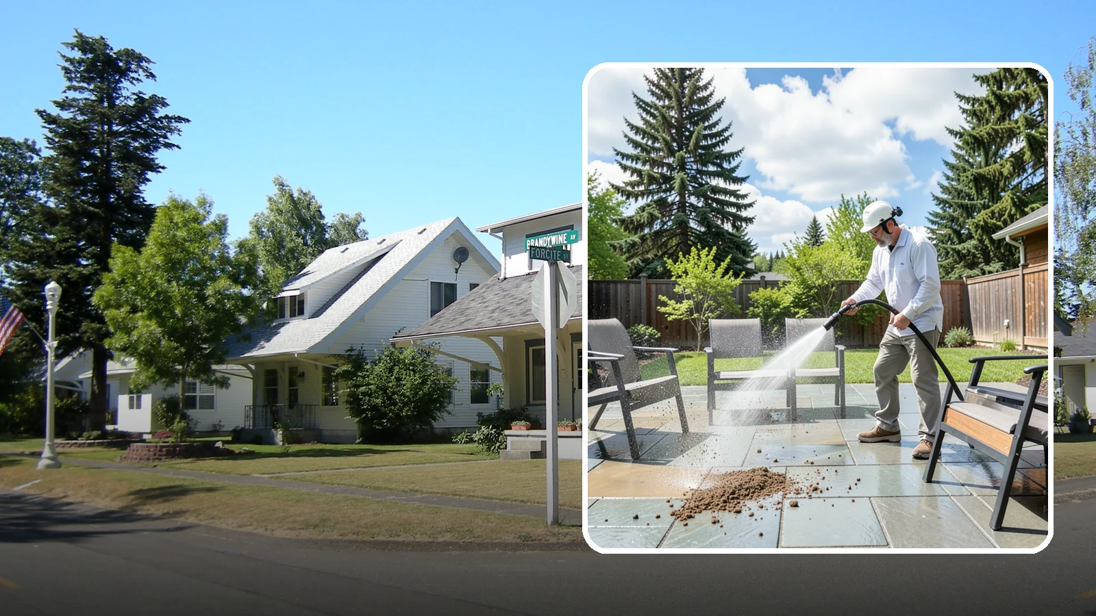 Patio Furniture Cleaning in DuPont, Pierce County, WA - We deep-clean aluminum, wrought iron, teak, and resin patio sets so your Washington backyard is ready the moment the clouds break.