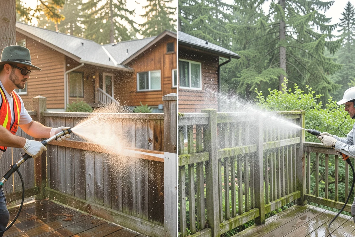 Patio Furniture Cleaning in Duvall, King County, WA - Inspect each piece and sort by frame material and finish