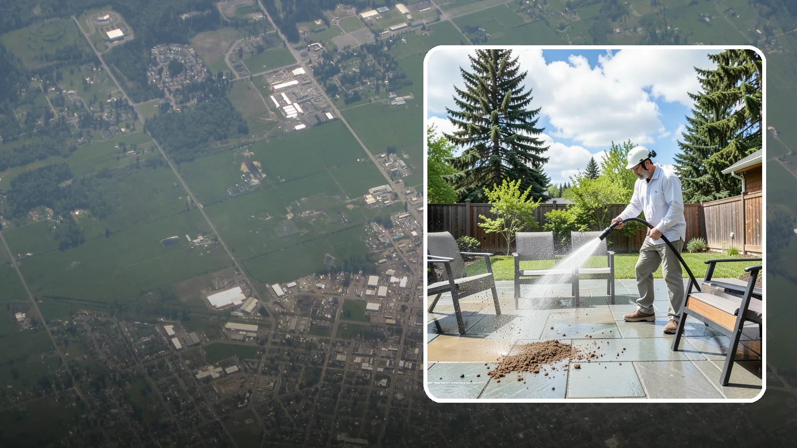 Patio Furniture Cleaning in Enumclaw, King County, WA - We deep-clean aluminum, wrought iron, teak, and resin patio sets so your Washington backyard is ready the moment the clouds break.