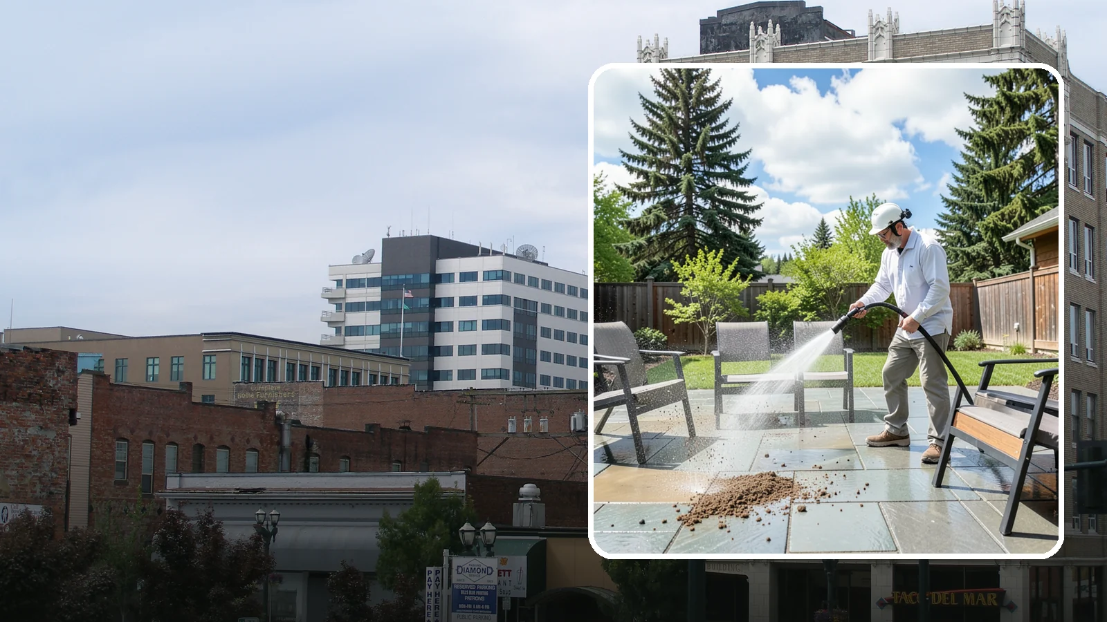 Patio Furniture Cleaning in Everett, Snohomish County, WA - We deep-clean aluminum, wrought iron, teak, and resin patio sets so your Washington backyard is ready the moment the clouds break.