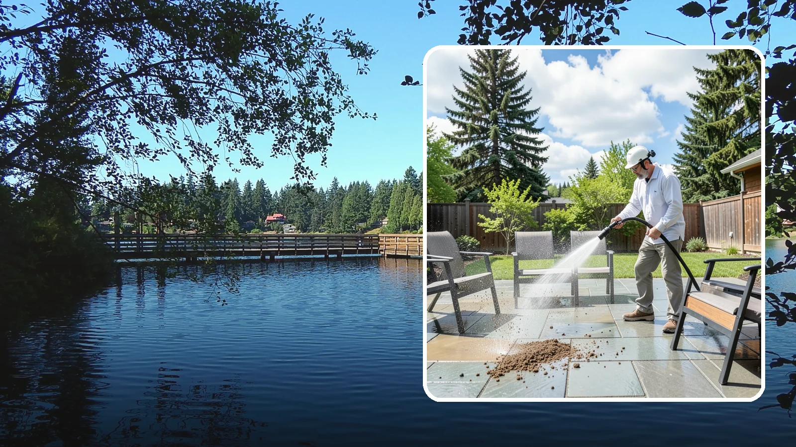 Patio Furniture Cleaning in Federal Way, King County, WA - We deep-clean aluminum, wrought iron, teak, and resin patio sets so your Washington backyard is ready the moment the clouds break.