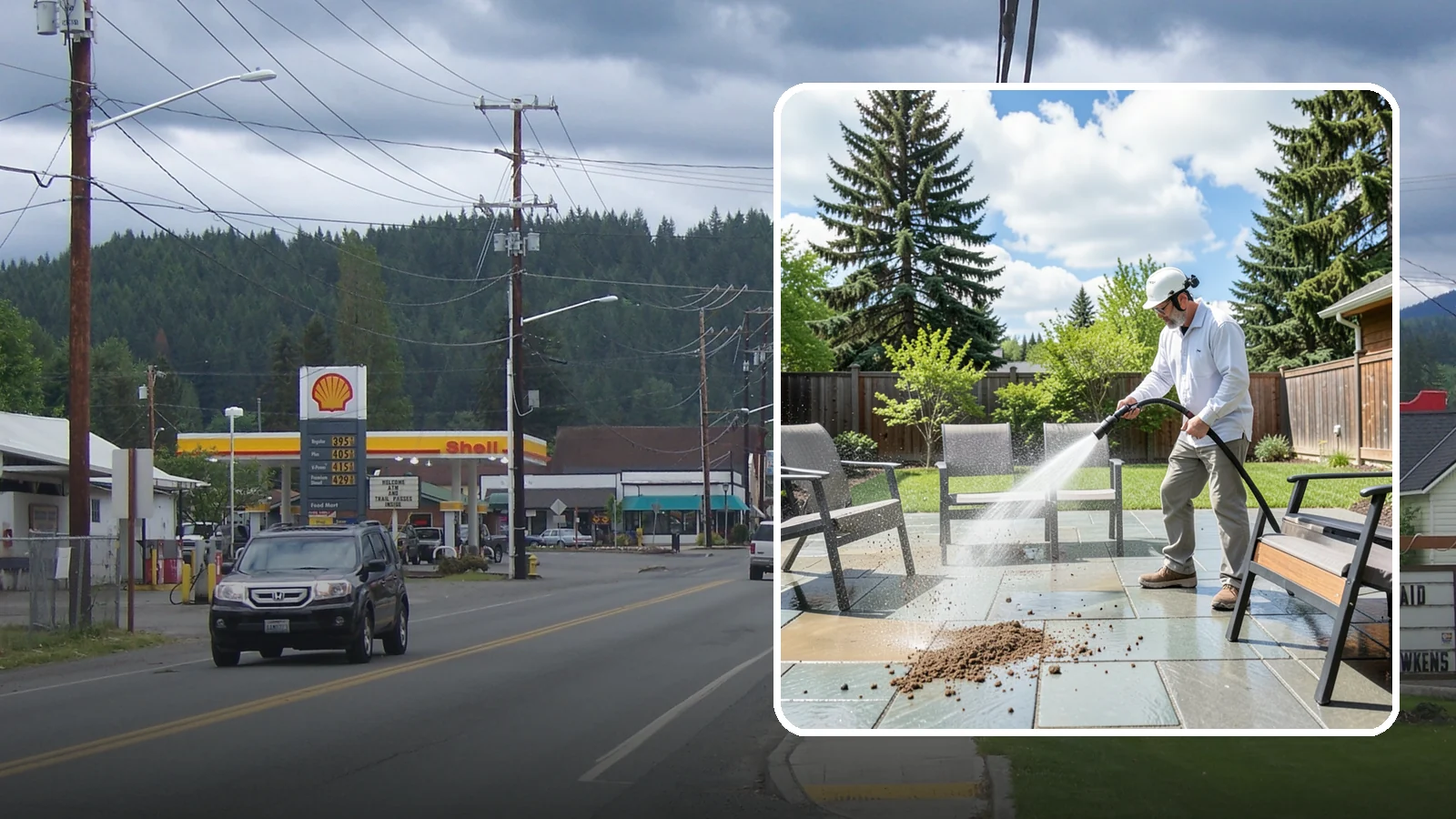 Patio Furniture Cleaning in Granite Falls, Snohomish County, WA - We deep-clean aluminum, wrought iron, teak, and resin patio sets so your Washington backyard is ready the moment the clouds break.