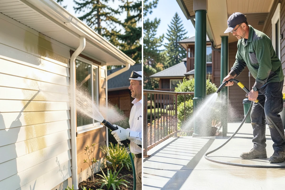Patio Furniture Cleaning in Granite Falls, Snohomish County, WA - Inspect each piece and sort by frame material and finish