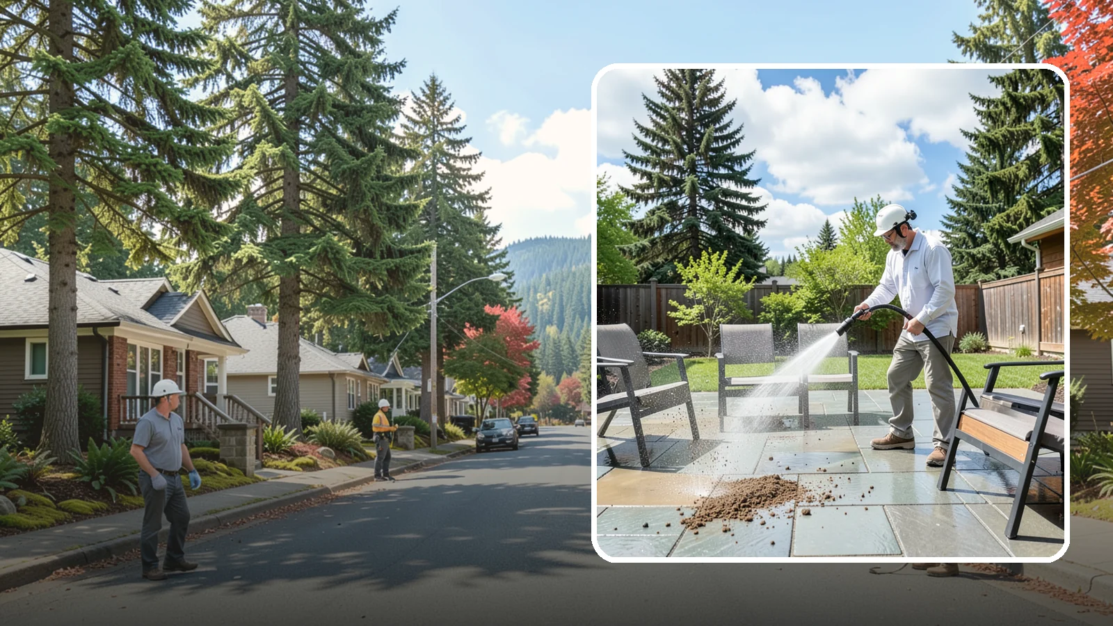 Patio Furniture Cleaning in Hunts Point, King County, WA - We deep-clean aluminum, wrought iron, teak, and resin patio sets so your Washington backyard is ready the moment the clouds break.