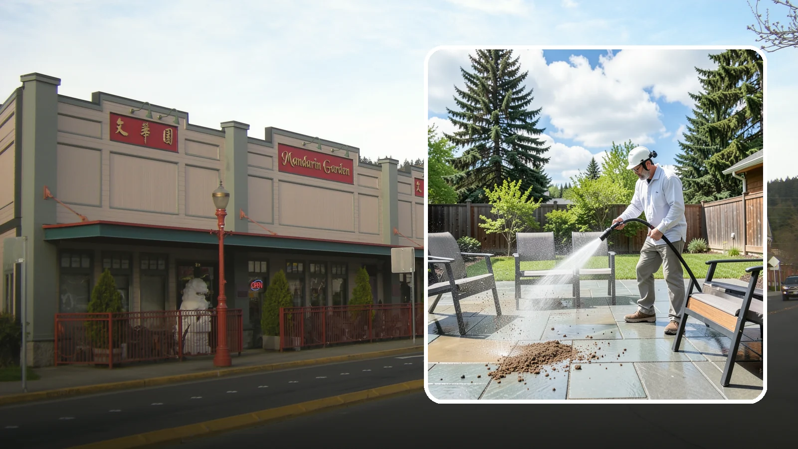 Patio Furniture Cleaning in Issaquah, King County, WA - We deep-clean aluminum, wrought iron, teak, and resin patio sets so your Washington backyard is ready the moment the clouds break.