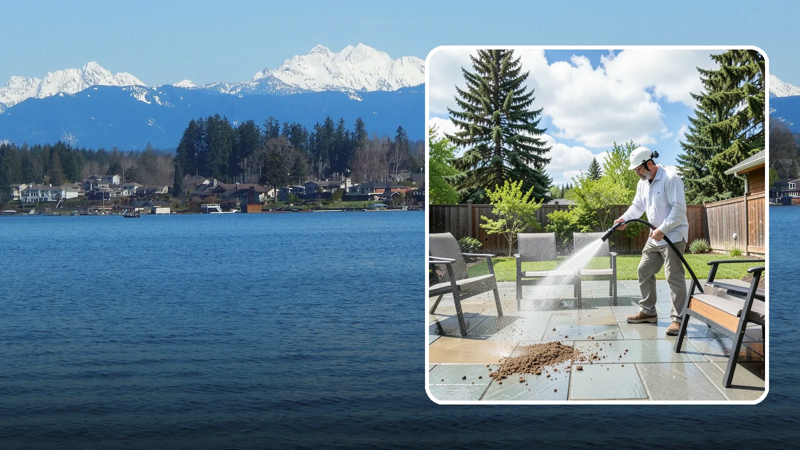 Patio Furniture Cleaning in Lake Stevens, Snohomish County, WA - We deep-clean aluminum, wrought iron, teak, and resin patio sets so your Washington backyard is ready the moment the clouds break.