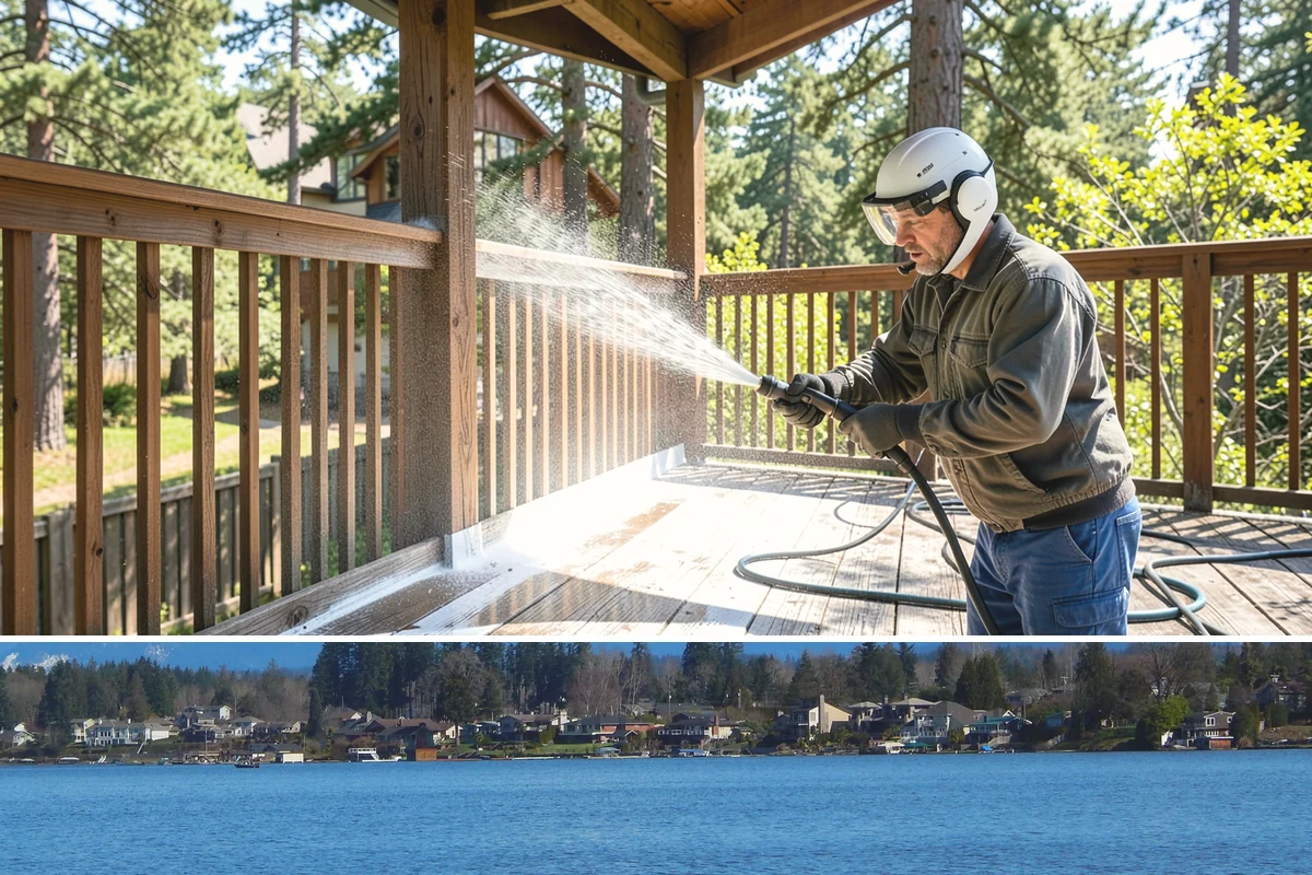 Patio Furniture Cleaning in Lake Stevens, Snohomish County, WA - Late spring, once the heavy rains taper off in May and June, is the sweet spot for getting furniture guest-ready.