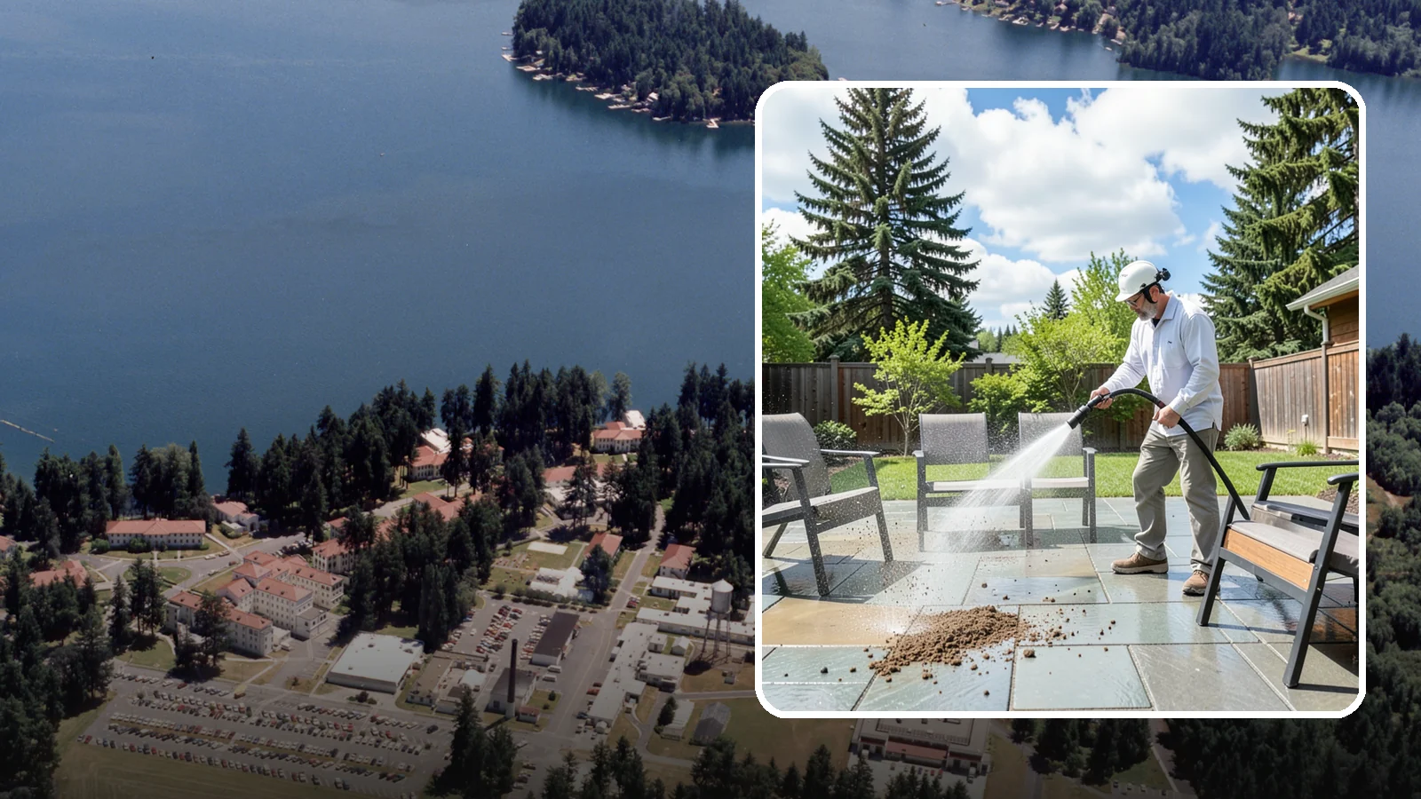 Patio Furniture Cleaning in Lakewood, Pierce County, WA - We deep-clean aluminum, wrought iron, teak, and resin patio sets so your Washington backyard is ready the moment the clouds break.