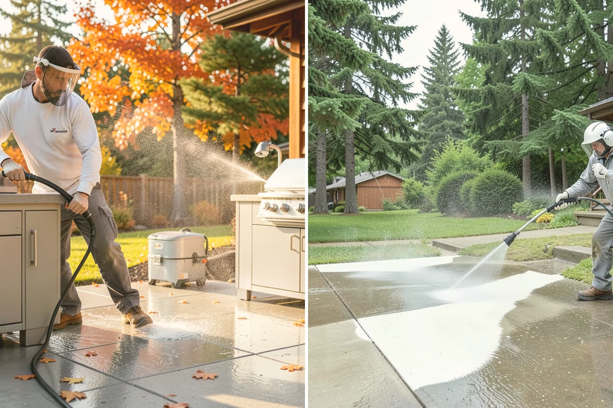 Patio Furniture Cleaning in Langley, Island County, WA - Inspect each piece and sort by frame material and finish