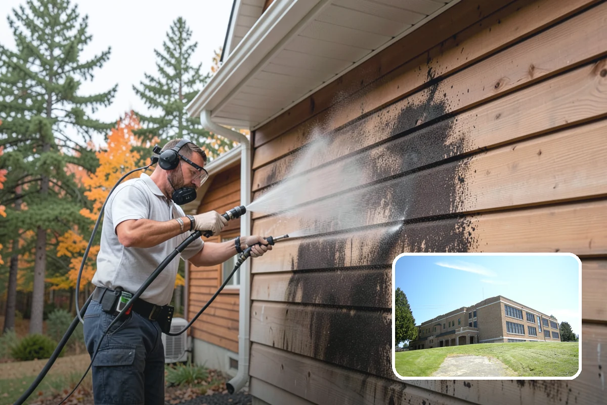 Patio Furniture Cleaning in Maple Valley, King County, WA - Removes the green algae film that thrives in western Washington humidity