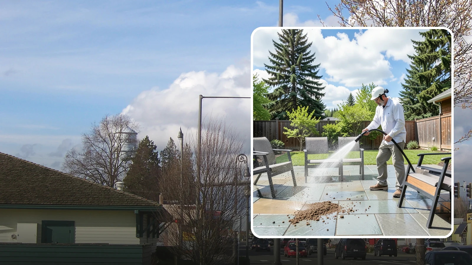 Patio Furniture Cleaning in Marysville, Snohomish County, WA - We deep-clean aluminum, wrought iron, teak, and resin patio sets so your Washington backyard is ready the moment the clouds break.