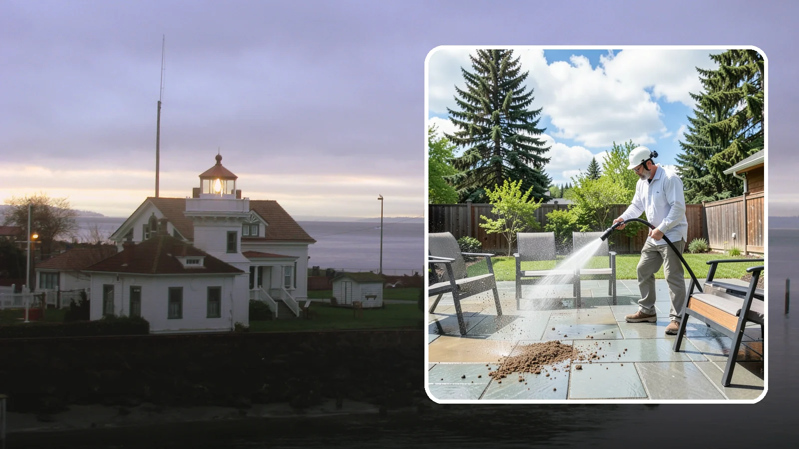 Patio Furniture Cleaning in Mukilteo, Snohomish County, WA - We deep-clean aluminum, wrought iron, teak, and resin patio sets so your Washington backyard is ready the moment the clouds break.