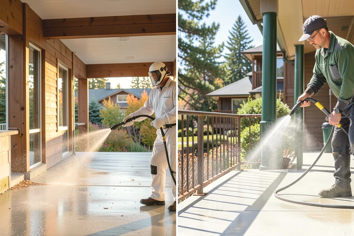 Patio Furniture Cleaning in Mukilteo, Snohomish County, WA - Inspect each piece and sort by frame material and finish