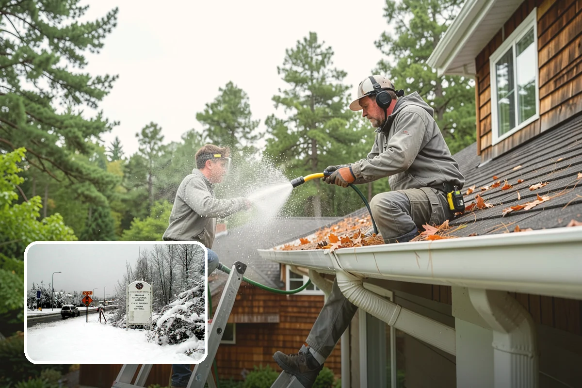 Patio Furniture Cleaning in Newcastle, King County, WA - Removes the green algae film that thrives in western Washington humidity