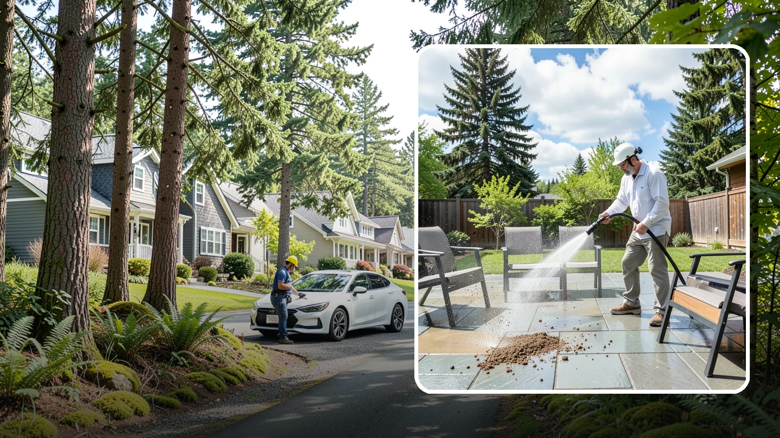 Patio Furniture Cleaning in Normandy Park, King County, WA - We deep-clean aluminum, wrought iron, teak, and resin patio sets so your Washington backyard is ready the moment the clouds break.