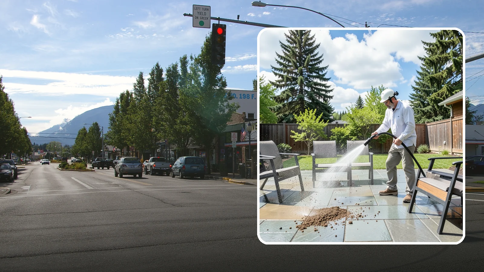 Patio Furniture Cleaning in North Bend, King County, WA - We deep-clean aluminum, wrought iron, teak, and resin patio sets so your Washington backyard is ready the moment the clouds break.
