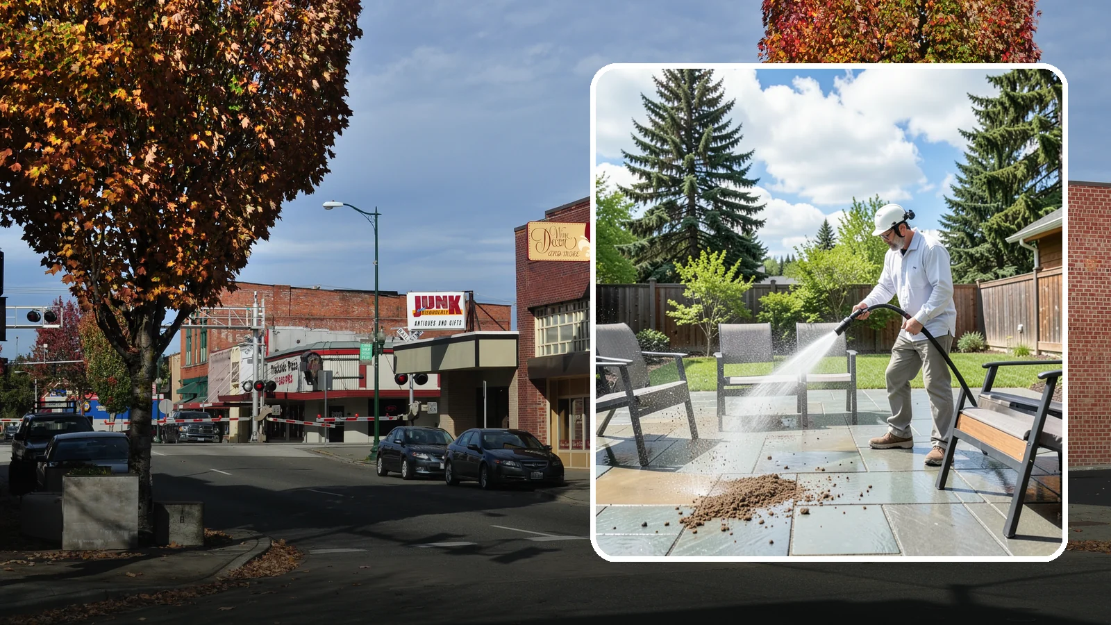 Patio Furniture Cleaning in Puyallup, Pierce County, WA - We deep-clean aluminum, wrought iron, teak, and resin patio sets so your Washington backyard is ready the moment the clouds break.