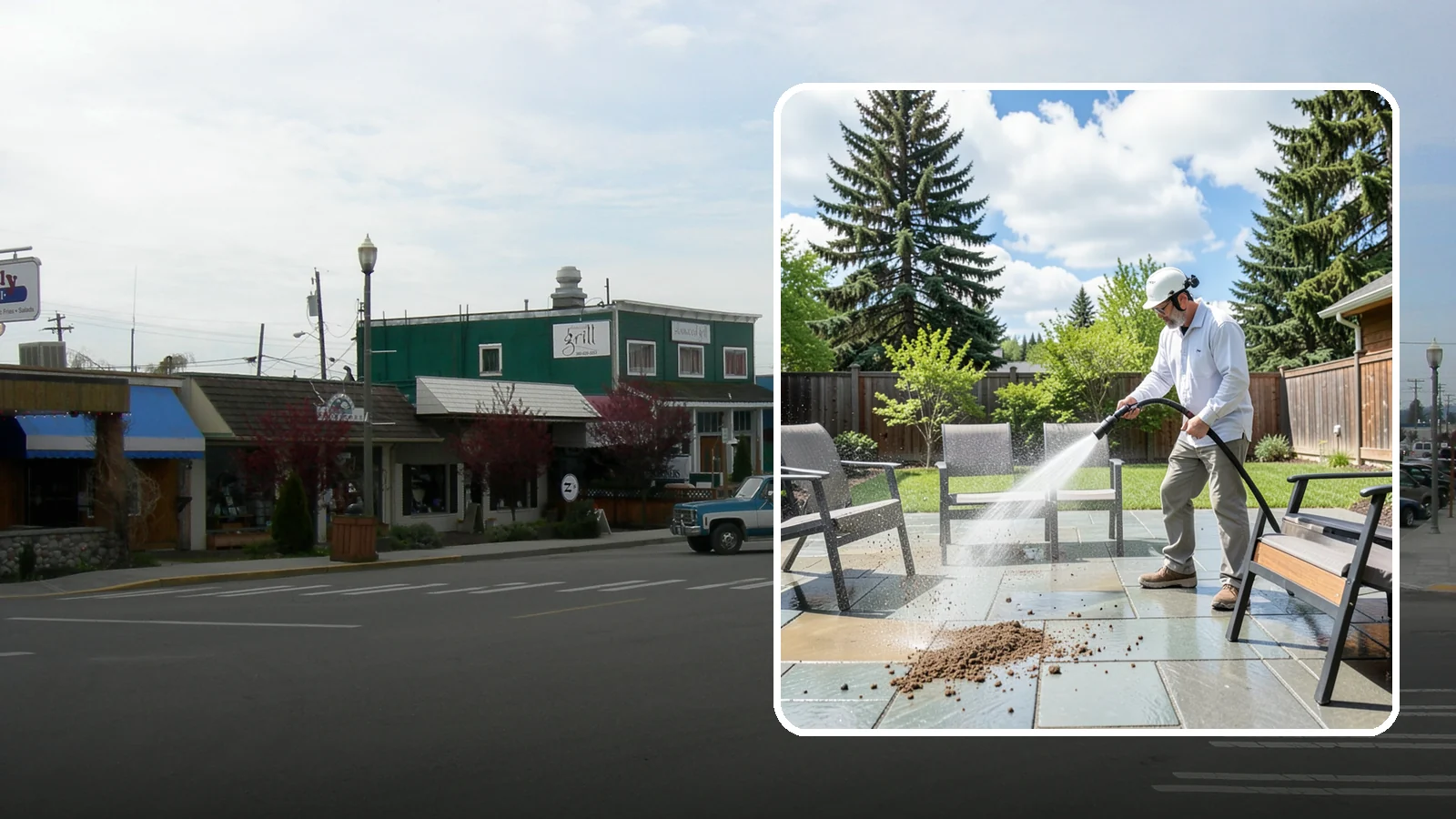 Patio Furniture Cleaning in Stanwood, Snohomish County, WA - We deep-clean aluminum, wrought iron, teak, and resin patio sets so your Washington backyard is ready the moment the clouds break.