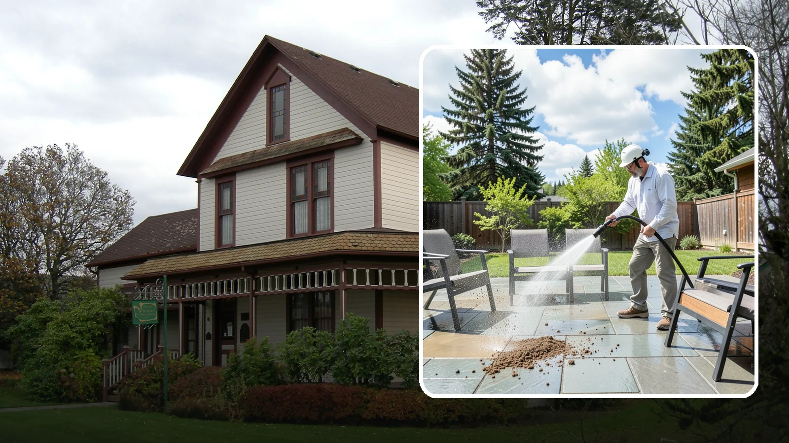 Patio Furniture Cleaning in Sumner, Pierce County, WA - We deep-clean aluminum, wrought iron, teak, and resin patio sets so your Washington backyard is ready the moment the clouds break.