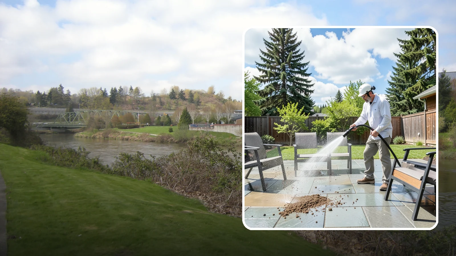Patio Furniture Cleaning in Tukwila, King County, WA - We deep-clean aluminum, wrought iron, teak, and resin patio sets so your Washington backyard is ready the moment the clouds break.
