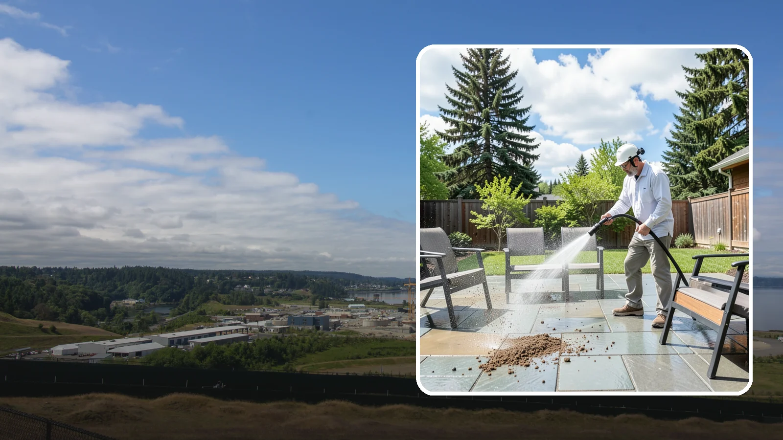 Patio Furniture Cleaning in University Place, Pierce County, WA - We deep-clean aluminum, wrought iron, teak, and resin patio sets so your Washington backyard is ready the moment the clouds break.
