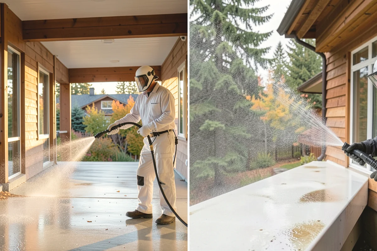 Patio Furniture Cleaning in University Place, Pierce County, WA - Inspect each piece and sort by frame material and finish