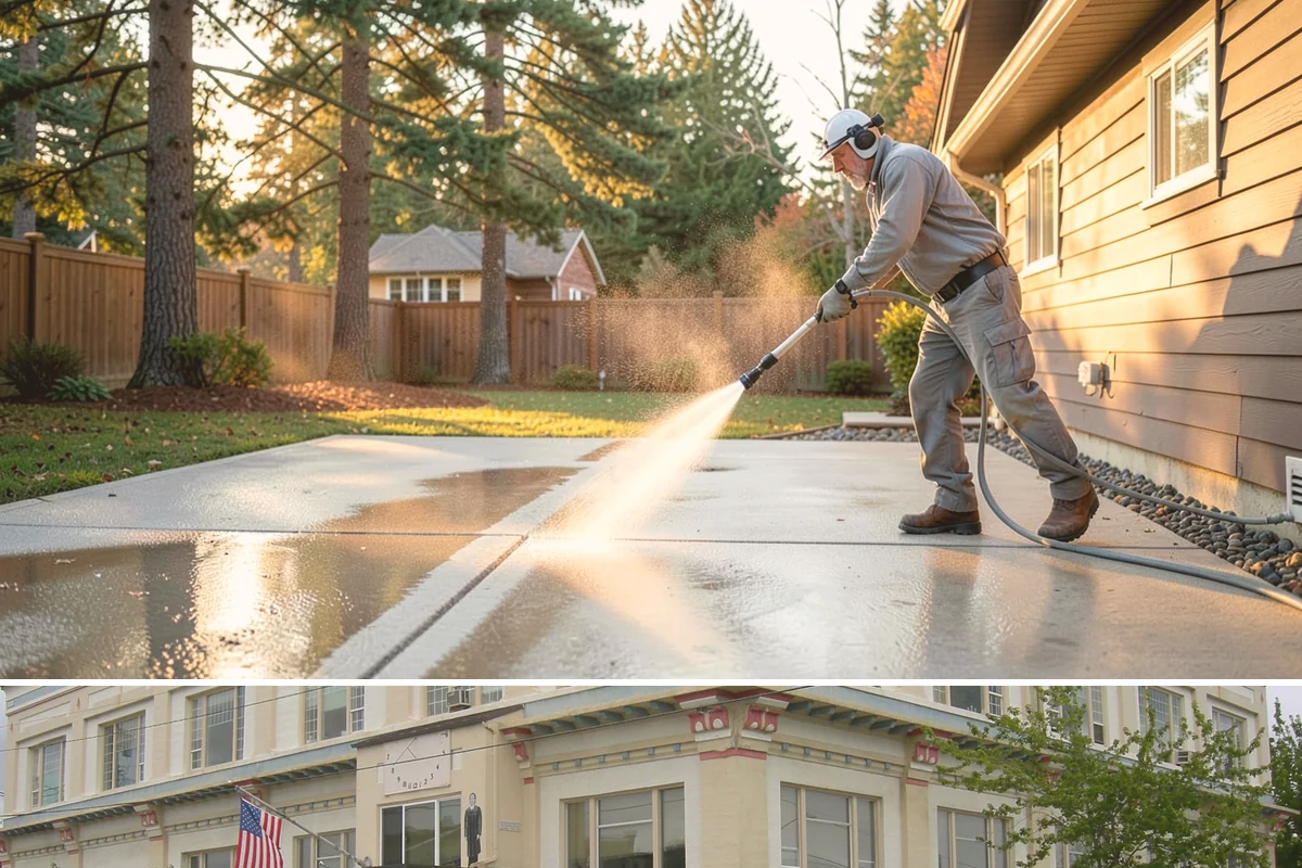 Patio Moss Removal in Anacortes, Skagit County, WA - Treat patio moss in late spring, then again in fall to stay ahead of the wet season.