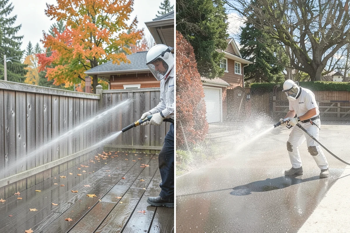 Patio Moss Removal in Carnation, King County, WA - Apply a moss-killing solution across the patio