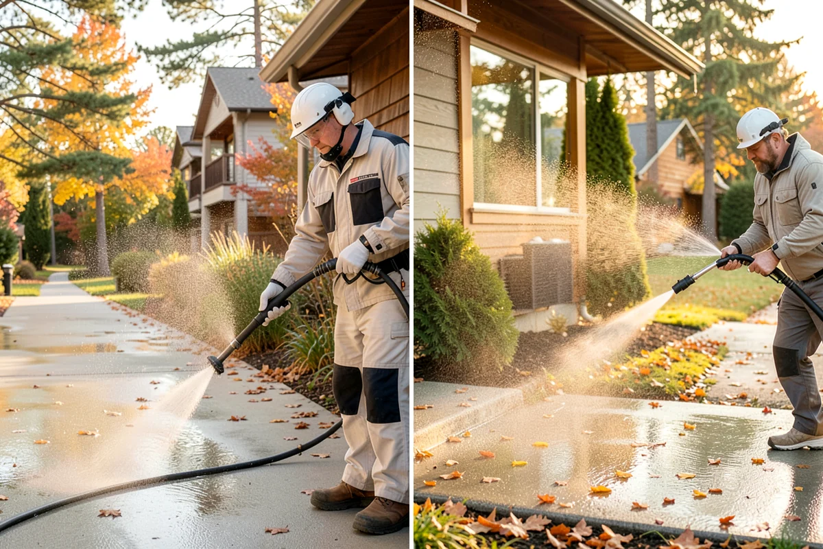 Patio Moss Removal in Clyde Hill, King County, WA - Apply a moss-killing solution across the patio