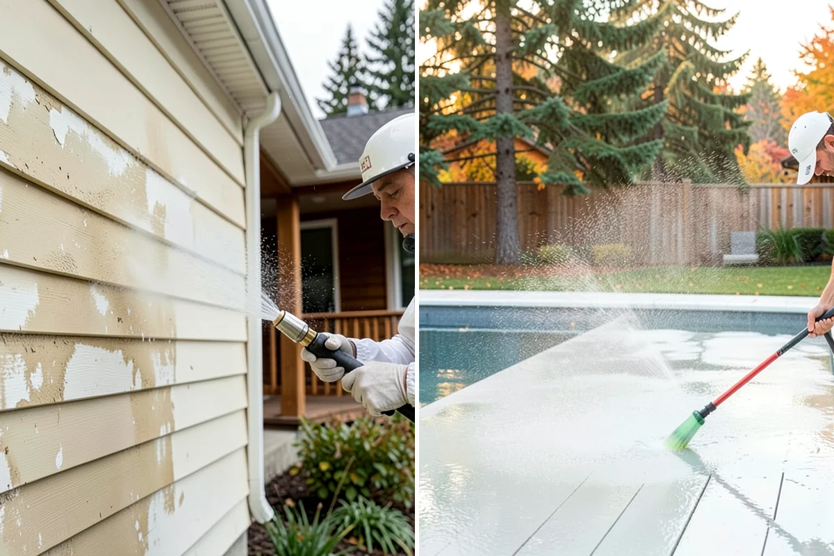 Patio Moss Removal in Fircrest, Pierce County, WA - Apply a moss-killing solution across the patio