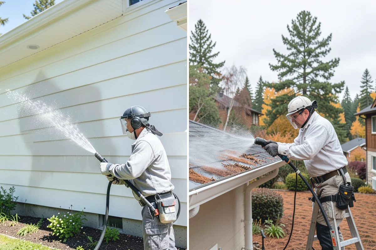 Patio Moss Removal in Gold Bar, Snohomish County, WA - Apply a moss-killing solution across the patio