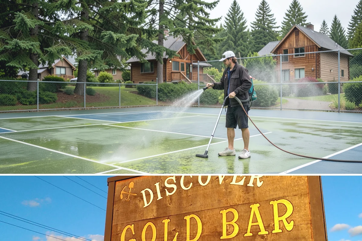 Patio Moss Removal in Gold Bar, Snohomish County, WA - Treat patio moss in late spring, then again in fall to stay ahead of the wet season.