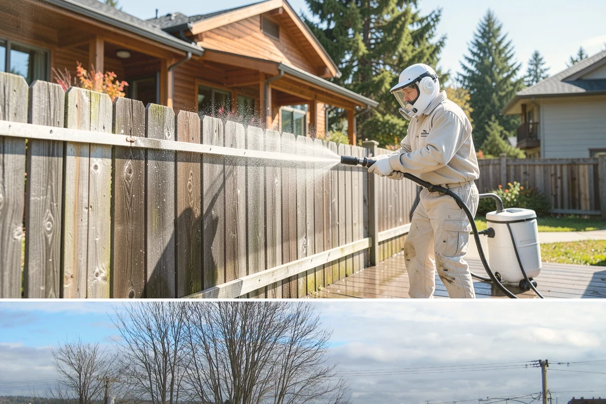 Patio Moss Removal in Langley, Island County, WA - Treat patio moss in late spring, then again in fall to stay ahead of the wet season.