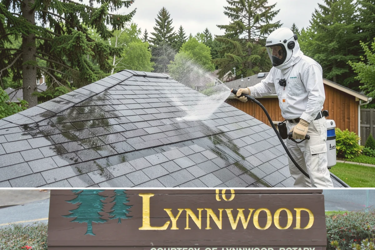 Patio Moss Removal in Lynnwood, Snohomish County, WA - Treat patio moss in late spring, then again in fall to stay ahead of the wet season.