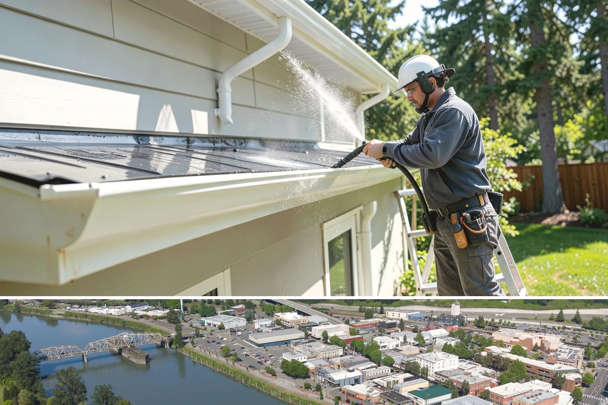 Patio Moss Removal in Mount Vernon, Skagit County, WA - Treat patio moss in late spring, then again in fall to stay ahead of the wet season.