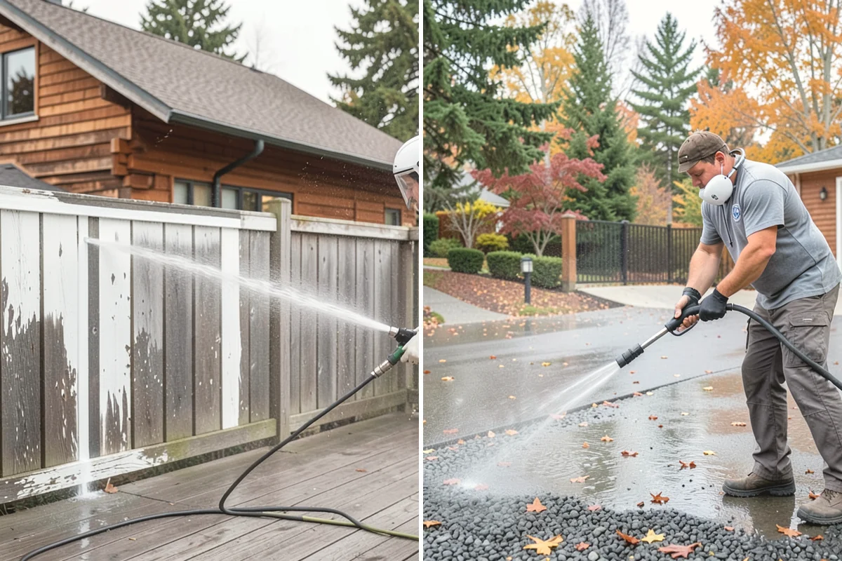 Patio Moss Removal in Mountlake Terrace, Snohomish County, WA - Apply a moss-killing solution across the patio