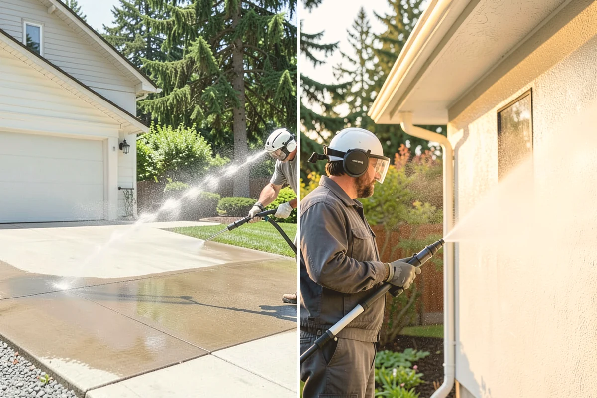 Patio Moss Removal in Newcastle, King County, WA - Apply a moss-killing solution across the patio