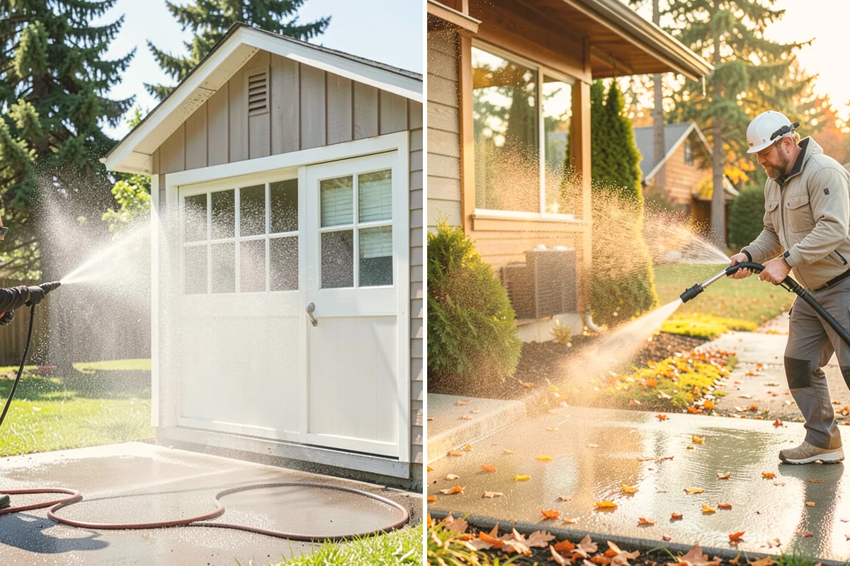 Patio Moss Removal in Orting, Pierce County, WA - Apply a moss-killing solution across the patio