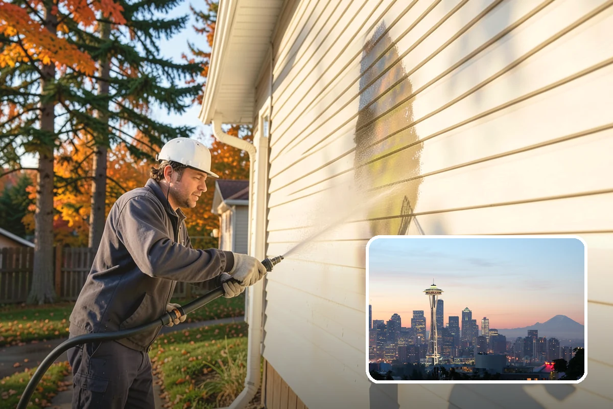 Patio Moss Removal in Seattle, King County, WA - Kills moss at the root to slow regrowth