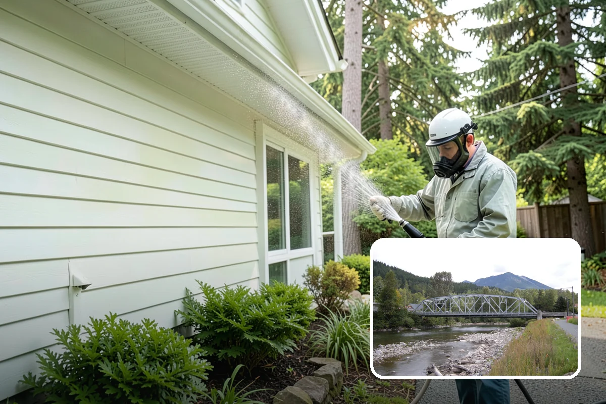 Patio Moss Removal in Skykomish, King County, WA - Kills moss at the root to slow regrowth