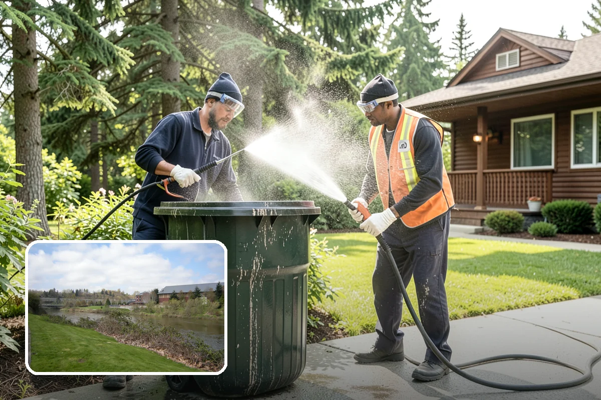 Patio Moss Removal in Tukwila, King County, WA - Kills moss at the root to slow regrowth